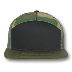 Custom Ski Town All-Star 7 Panel Leather Patch