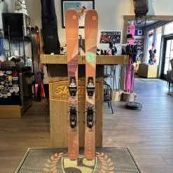 2025 BLIZZARD BLACK PEARL 94 (152cm) #3 + MARKER SQUIRE TCX DEMO BINDINGS - USED