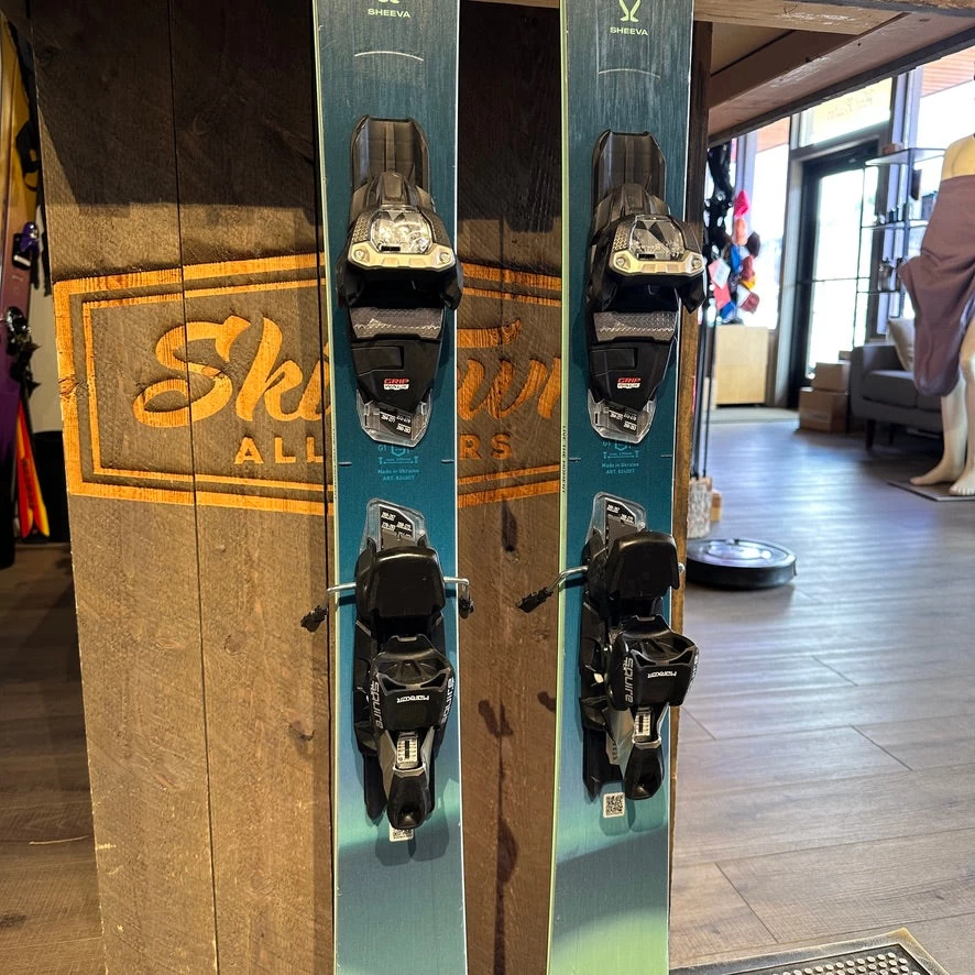 2025 BLIZZARD SHEEVA 9 (150cm) #1 + MARKER SQUIRE TCX DEMO BINDINGS - USED - Image 3