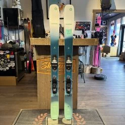2025 BLIZZARD SHEEVA 9 (150cm) #2 + MARKER SQUIRE TCX DEMO BINDINGS - USED
