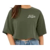 I Want To Ride My Bicycle Crop Top - Womens (CLOSEOUT)