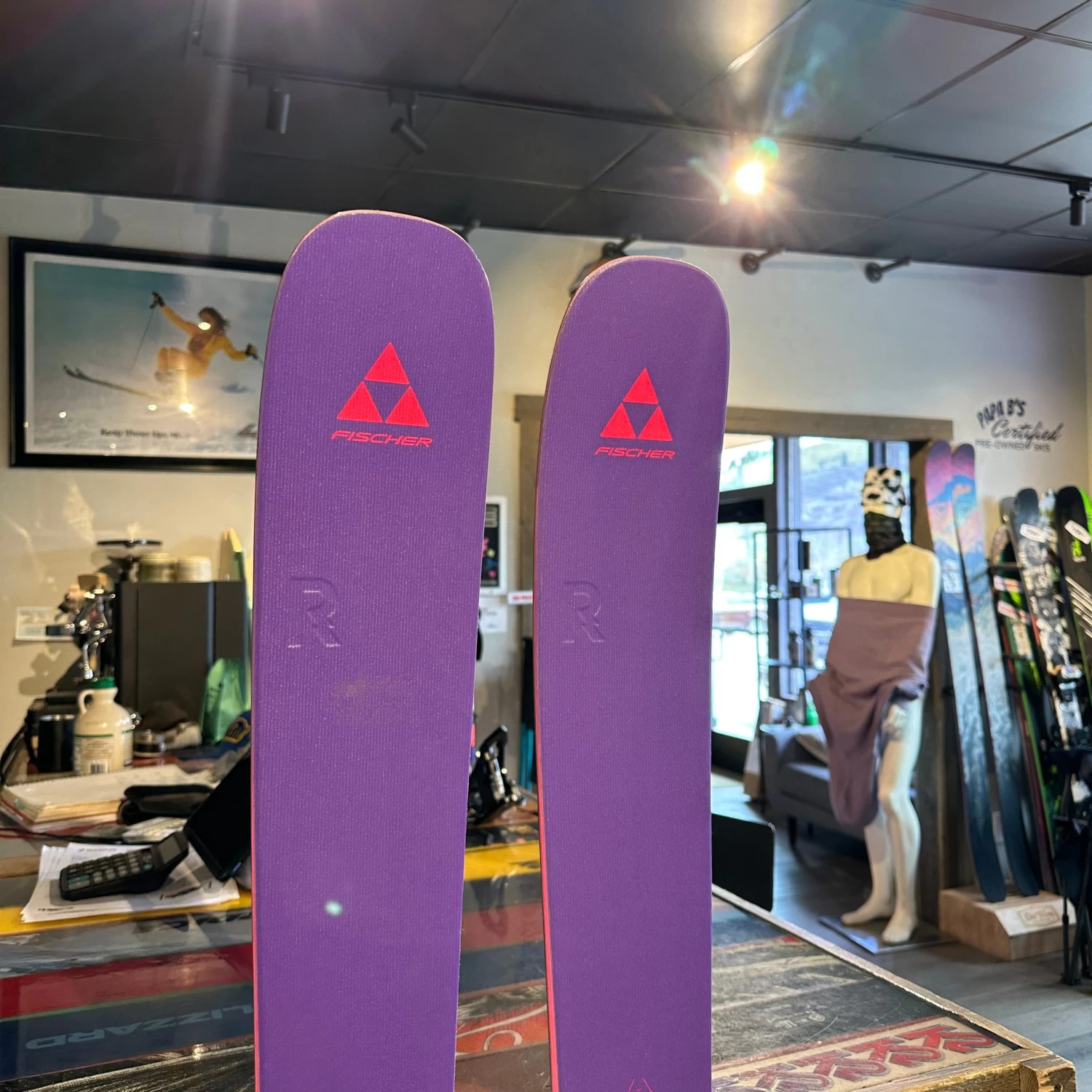 2025 FISCHER RANGER 102 (169cm) + ATTACK 13 DEMO BINDINGS - USED - Image 5