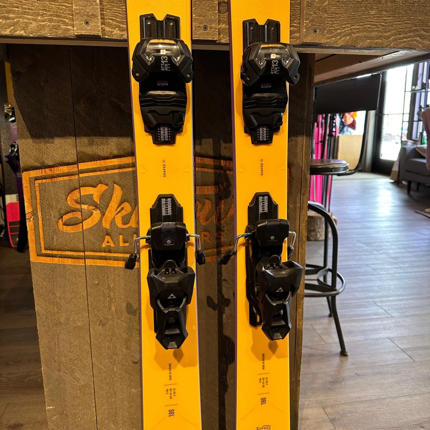 2025 FISCHER RANGER 96 (MANGO - 180cm) + ATTACK 13 DEMO BINDINGS - USED - Image 3