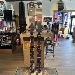 2026 FISCHER NIGHTSTICK 104 (188cm) + ATTACK 13 DEMO BINDINGS - USED