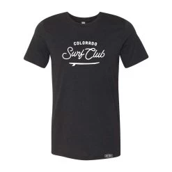 Colorado Surf Club T-Shirt - Black (CLOSEOUT)