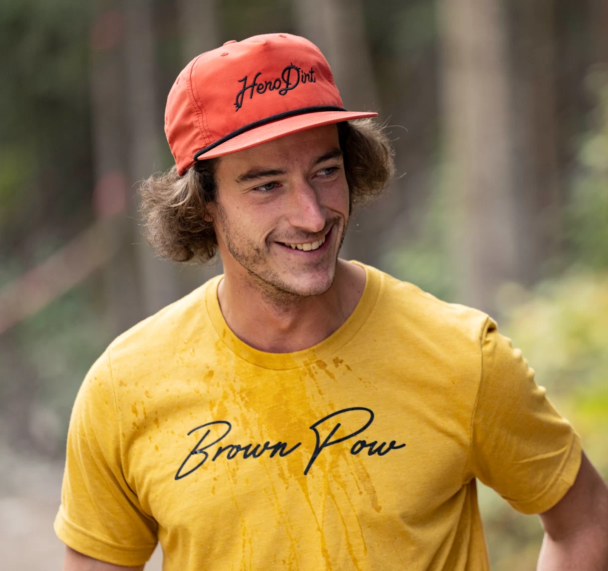 Brown Pow T-Shirt - Unisex/Mens (CLOSEOUT) - Image 4